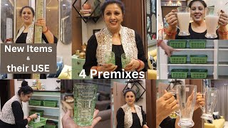 4 Types of Amazing amp New Premix घर का नया सामान और कैसे किया उसका इस्तेमाल New Items amp Organization [upl. by Primrose]