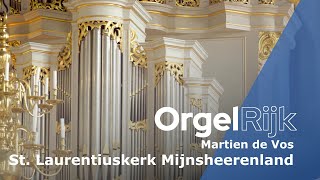 Martien de Vos over het Bätzorgel in de Laurentiuskerk van Mijnsheerenland  OrgelRijk  RD [upl. by Louanne]