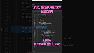 Leetcode 290  Word Pattern [upl. by Ritter]