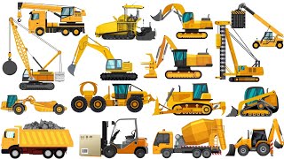 Mega Excavators amp Equipment synthesis Tổng Hợp Máy Xúc  Demolition Grapple Bulldozer Auger [upl. by Normac]