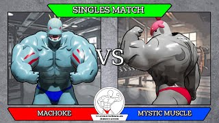 USA Match Machoke Vs Mystic Muscle [upl. by Einal]