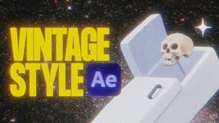 Make ANYTHING Retro in After Effects [upl. by Lennahc]