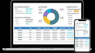 Planilha IR ações Seu IR em bolsa de valores 100 em dia [upl. by Garbers317]