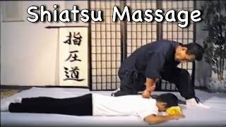 Shiatsu Back Massage Namikoshi Ancient Technique [upl. by Ddot]