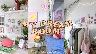 EXTREME ROOM MAKEOVER  TOUR 2021  aesthetictiktokpinterest inspired [upl. by Nerua]