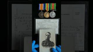 Postcard and photo from the first world war along with medal groups forgottenphotos history [upl. by Enaitsirk423]