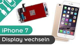 iPhone 7 DISPLAY wechseln Anleitung  kaputtde [upl. by Steinman]