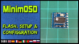 MinimOSD Micro  MWOSD Setup SpRacing F3 KISS V1 amp V2 Naze32 [upl. by Ibbison]