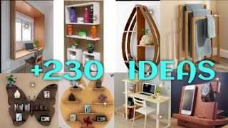 230 IDEAS EN MADERA QUE PUEDES HACER Y VENDER POR MUCHO DINERO Ideas de Bricolaje ¡⛔🔥💲 [upl. by Merrill]