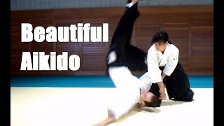 Strong and Beautiful Aikido  Hiromi Matsuoka 4 dan [upl. by Oznofla]