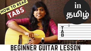 How to read Guitar Tabs  Tamil  Beginner Lesson  Po Nee Po amp Twinkle  nVolve Music [upl. by Ettenirt]