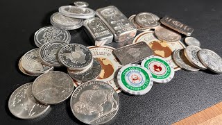 EPIC SILVER UNBOXING Why I am STILL buying SILVER and EPIC Giveaway VINTAGE SILVER [upl. by Resarf625]