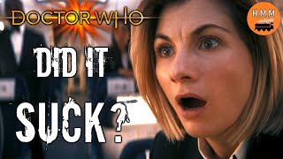 DID IT SUCK  Doctor Who SPYFALL PART 1 REVIEW [upl. by Auberbach311]