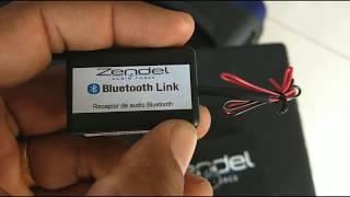 COLOQUE BLUETOOTH EM QUALQUER RADIO PIONEER OU QUALQUER OUTRO RADIO NOVIDADE ZENDEL [upl. by Lordan460]