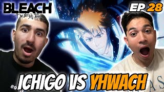 ICHIGO VS YHWACH PEAK ROUND TWO  BLEACH TYBW EPISODE 28 REACTION [upl. by Ranee]