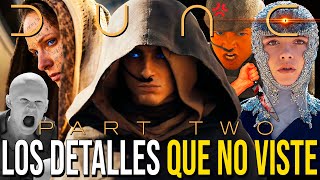 ⚫DUNE Parte 2  TODOS LOS DETALLES que NO SABÍAS explicados Libro Vs Película dune [upl. by Yenitirb86]