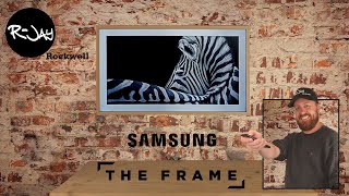 Samsung  the Frame  unboxing amp Installing  2024 [upl. by Stalker]