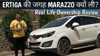 MARAZZO VS ERTIGA CAR COMPARISON  WHY I BOUGHT MARAZZO  OWNERSHIP REVIEW  IN HINDI [upl. by Adrien398]