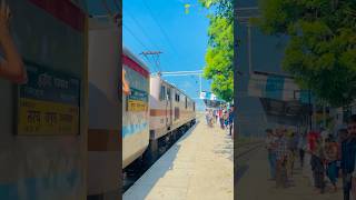 Shaheed Express Train in Roorkee Railway Station Arriving train shortvideo [upl. by Iroak]