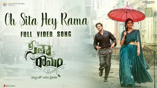 Oh Sita Hey Rama Video Song  Sita Ramam Telugu  Dulquer  Vishal  Hanu Raghavapudi [upl. by Siravaj]