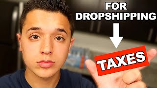 Paying TAXES as A Dropshipper [upl. by Teressa]