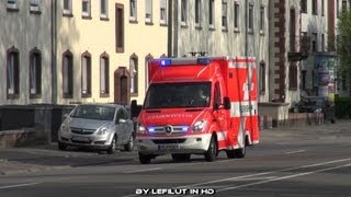 Rettungsdienst Berufsfeuerwehr Trier [upl. by Gorga]