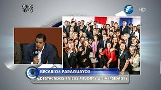 Becarios paraguayos se destacan en las mejores universidades [upl. by Noswad]