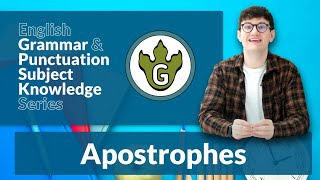 English Grammar amp Punctuation Subject Knowledge Series  Apostrophes [upl. by Gault257]