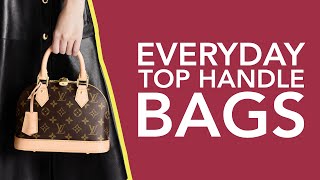 Top 10 Everyday Top Handle Bags You Need  MustHave Handbags for Every Occasion [upl. by Eltsryk]