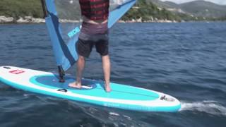 Red Paddle Co 107 WindSURF  2017  Review [upl. by Merry]