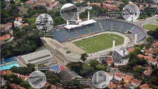 OBRAS NOVO ESTÃDIO DO PACAEMBU QUE PROMETE FUNCIONAMENTO 7 DIAS POR SEMANA AVANÃ‡AM VEJA O ANDAMENTO [upl. by Kele]