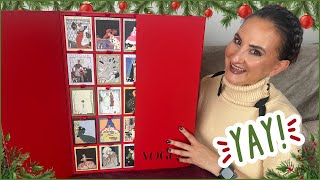 VOGUE ADVENT CALENDAR UNBOXING 2024 [upl. by Atteuqaj654]