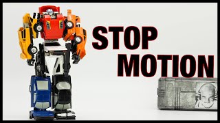 Go Bots PUZZLER Stop Motion [upl. by Alodee]