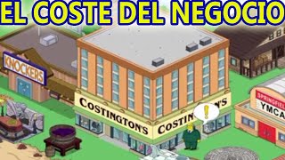 Los Simpson  Edificios24 El Coste del Negocio [upl. by Notanhoj754]