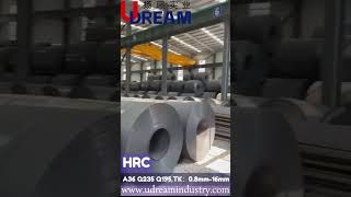 Hot rolled steel coils ASTM A36 Q235 Q195 Q345steel manufacture steelers china factory [upl. by Alessandra504]