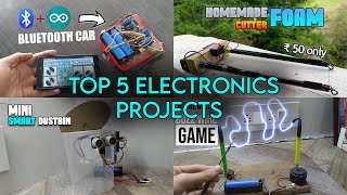 Top 5 electronics projects to make  Electronics with Adwait [upl. by Madden]