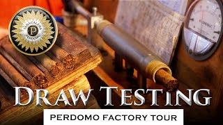 DRAW TESTING CIGARS with Nick Perdomo • PERDOMO Factory Tour [upl. by Solohcin]