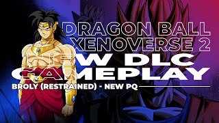 Xenoverse 2  Broly Restrained Gameplay  New PQ [upl. by Marka135]