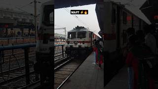 VadodaraJamnagar Intercity SF arriving at Ahmedabad Junction ⚡ shorts wap7 ahmedabad train [upl. by Eninej]