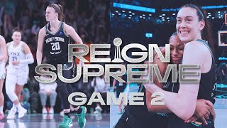 Reign Supreme  WNBA Finals 24 Game 2 [upl. by Brott]