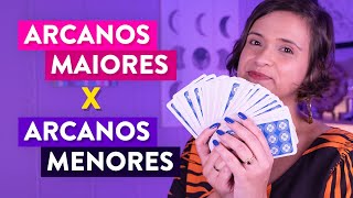 Arcanos Maiores x Arcanos Menores Entenda a Estrutura do Tarot [upl. by Halland]