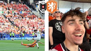 AUSTRIA TOP THE GROUP IN A THRILLER VS THE NETHERLANDS EURO 2024 MATCHDAY VLOG [upl. by Aniahs195]