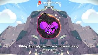 Pibby Apocalypse steven universe song but extended bu ai [upl. by Nehcterg]