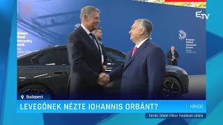 Levegőnek nézte Iohannis Orbánt – Erdélyi Magyar Televízió [upl. by Yared]