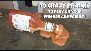 10 Crazy Pranks To Play On Your Friends And Family Part 5 [upl. by Yenoh204]