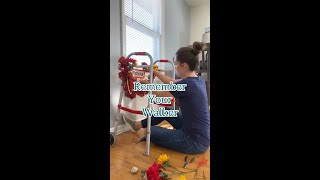 Forgetting to use your walker due to dementia [upl. by Rexanna]