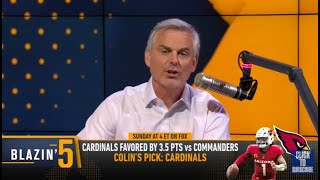 THE HERD  Colin Cowherd WORRIED Jayden Daniels Washington Commanders Will Get ROCKED By Cardinals [upl. by Lemart]