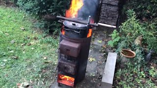 Selbstgemachte Holzkohle  Home made charcoal [upl. by Ynes783]