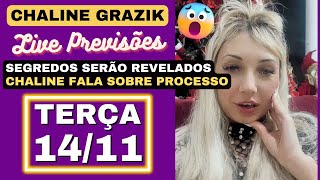 CHALINE GRAZIK LIVE TERÇA FEIRA 141123 💖✨ [upl. by Asta]