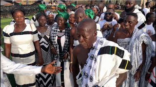 Amakye Dede Asem to me a ka bi mame 🎵🔥Coastal band live in Wamanafo Adadamu special groove [upl. by Conny]